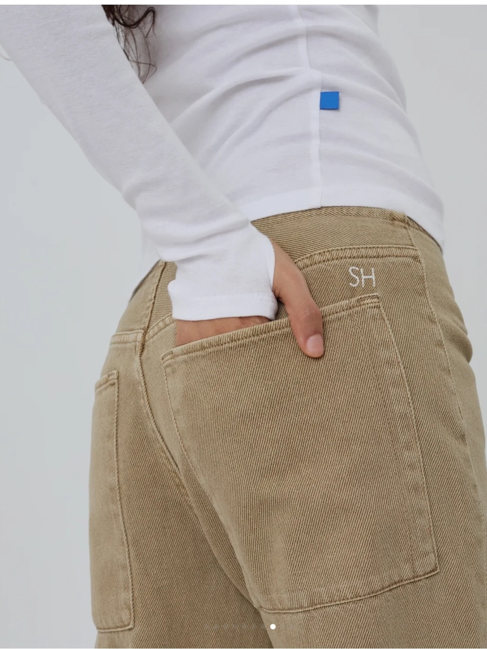 Still Here sport jean in Pear size 25